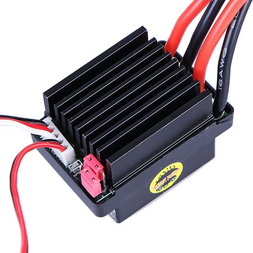 Double Way 320A ESC Brush Motor Speed Controller And Fan For RC Car Boat Model