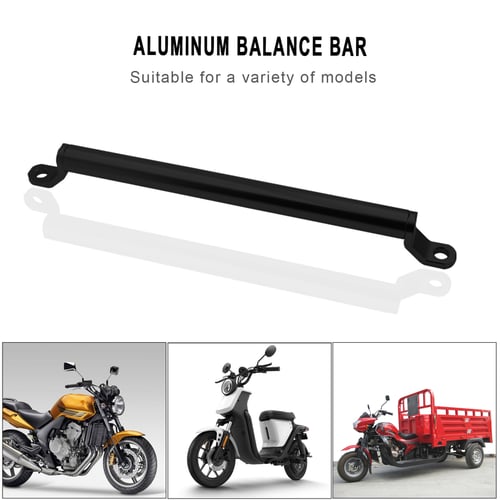Aluminum Alloy Motoycle Balance Handlebar Cross Bar Motorbike Accessories Motoycle Handle Bracket silver 