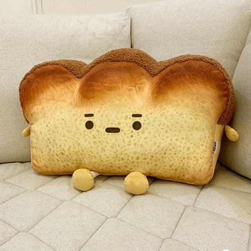 2020 Simulation Bread Food Pillow Cushion Plush Toy Soft Toy Office Home Decor 