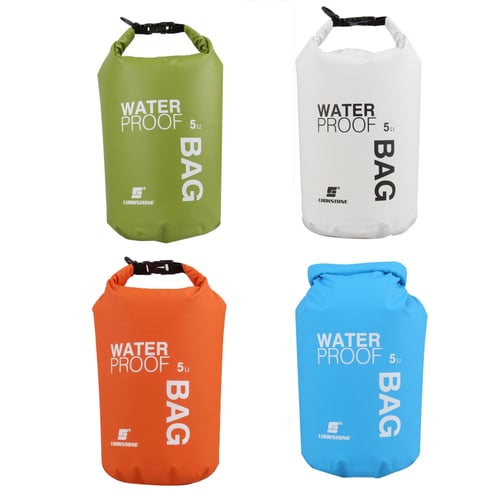 5L Ultralight Waterproof Compression Dry Bag for Canoe Camping Swimming 
