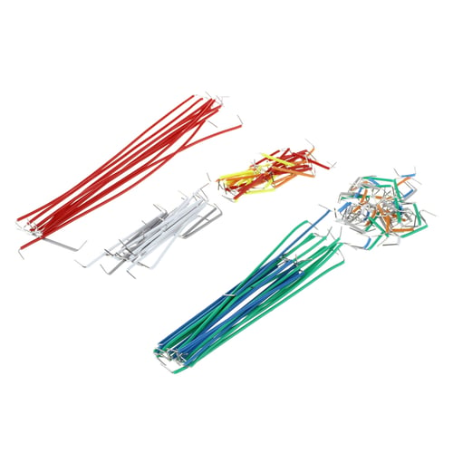 140 pcs U Shape Shield Solderless Breadboard Jumper Cable Wires Kit For Arduino