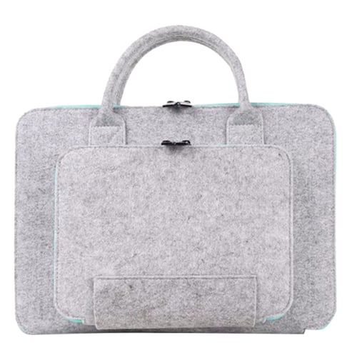 Woolen felt Universal Laptop Sleeve Case Cover Bag Handbag For 11~15.6" NoteBook 