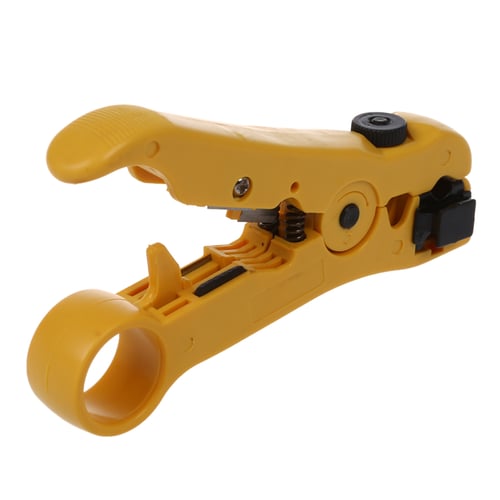Cable Stripper Coax Stripping Tool RG59/6/7/11 Reversible Cassette Cable Cutting 