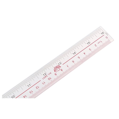 Details about   Straight Ruler 40cm 16 Inch Metric Plastic Measuring Ruler Tool 4pcs 