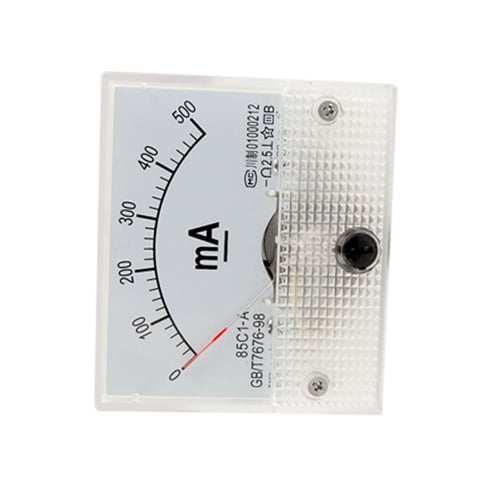 DC Analog Meter Panel 500mA  AMP Current Ammeters 85C1 0-500mA Gauge 