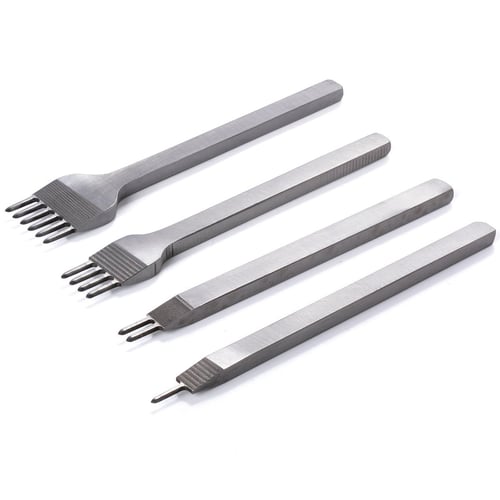 6 Tips G5P9 4 Set of 4 3mm Punching Tools for Leather Crafts 1 2 