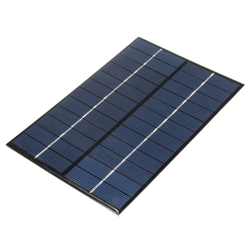 3W 5V Solar Panel Polycrystalline Silicon Solar Battery Charger 170x130mm 
