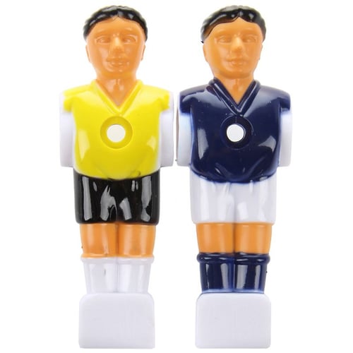 22pcs Foosball Man Football Table Soccer Player With Balls Replacement Parts 