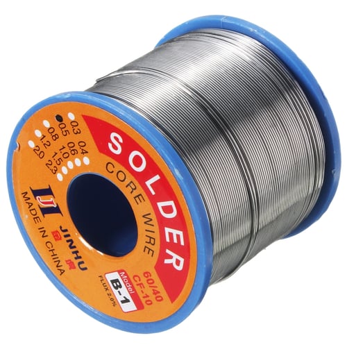 Solder Wire Tin 0.8mm CF-10 Sn-Pb 60/40 Lead Roll Clean Rosin Welding Core ~* 