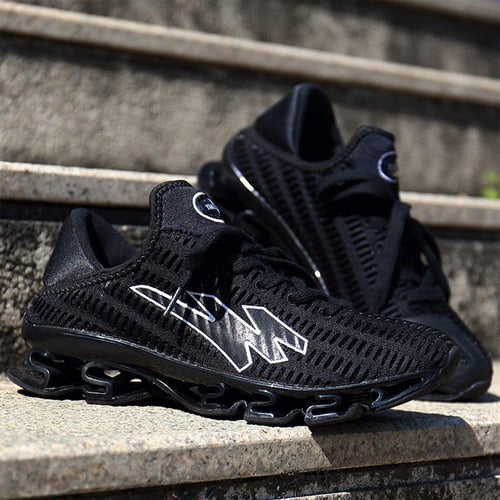 Men's Springblade Sports Running Shoes Athletic Sneakers Breathable Blade Shoes 