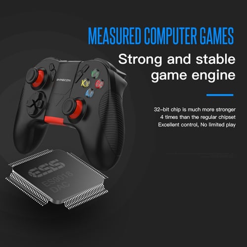 opschorten Bestaan directory SHINECON B04 Wireless Bluetooth Gamepad Remote Game Controller Joystick For  PUBG Mobile - buy SHINECON B04 Wireless Bluetooth Gamepad Remote Game  Controller Joystick For PUBG Mobile: prices, reviews | Zoodmall