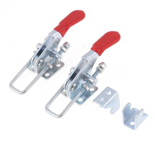 4PCS Hand Tool Metal Holding Capacity Latch Type Toggle Clamp GH-40323 360lbs