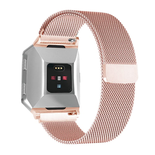 Stainless Steel Wrist Band Strap For Fitbit Ionic Replacement Milanese Loop 