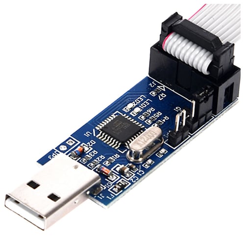 USBasp USBISP 51 AVR 10 Pin USB Programmer 3.3V/5V ATMEGA8 with Downloader T9S0 