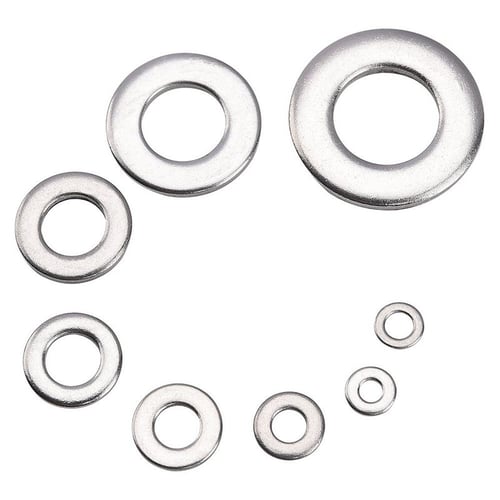360pc 8 Sizes Stainless Steel Washers Assortment Set for sale online 