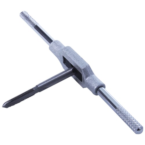6Pcs/set M3-M8 Hand Screw Thread Metric Plug Taps Set with Adjustable Tap Wrench