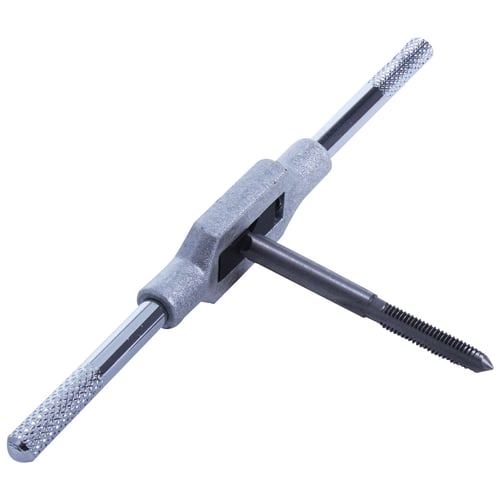 6Pcs/set M3-M8 Hand Screw Thread Metric Plug Taps Set with Adjustable Tap Wrench