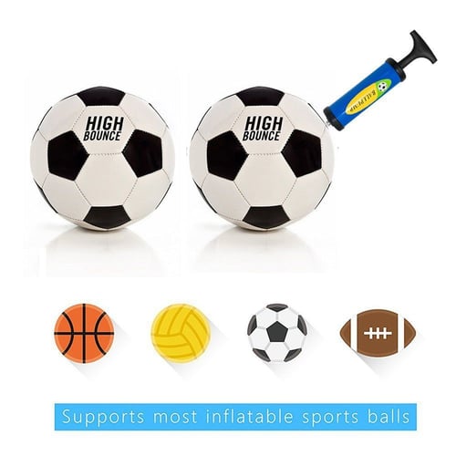 sale FOOTBALL PUMP BIKE BICYCLE SOCCER RUGBY Ball Pump INFLATING ADAPTER NEEDLE 
