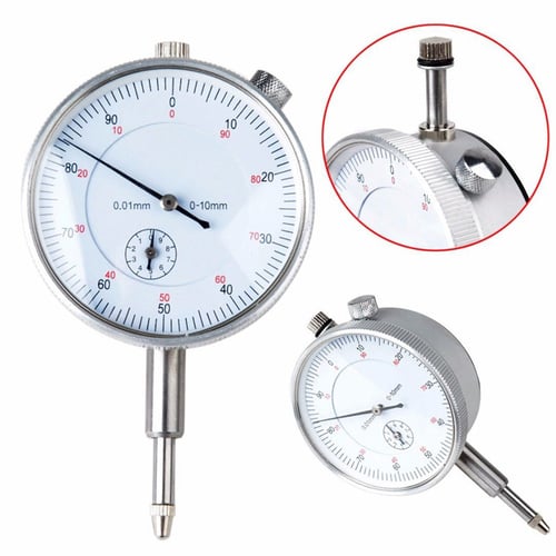 Dial Gauge Indicator Precision Metric Accuracy Measurement Instrument 0.01mm New 