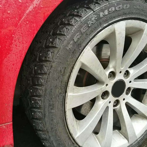 100Pcs Winter Car Wheel Tire Anti-Slip Steel Screw Stud Snow Nail Spike Silver