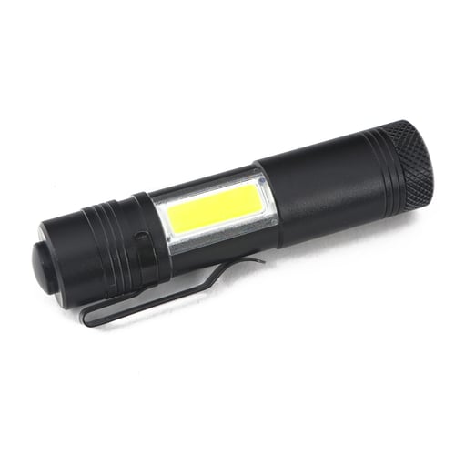 Pen Size USB Rechargeable Flashlight Torch Pocket Light 500 LM Q5 LED Lamp New