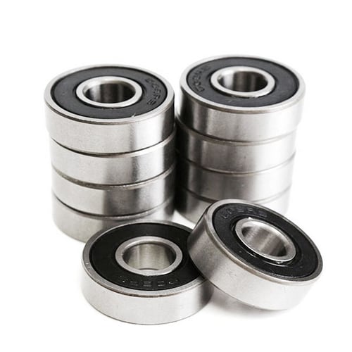 10PCS 6000-2RS Ball Bearing Dual Sided Rubber Sealed Deep Groove 