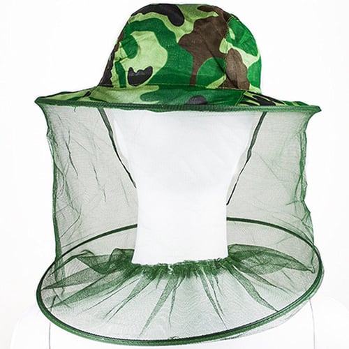 Anti-mosquito Bee Bug Insect Fly Mask Cap Hat with Head Net Mesh Face Protect' 