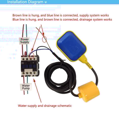 Contactor Wiring Diagram With Float Switch Wiring Diagram