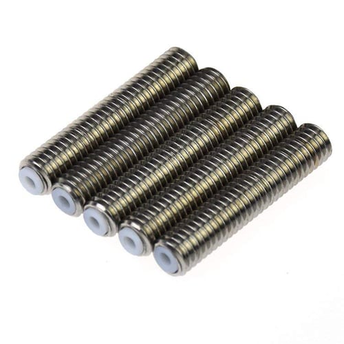 Anet A8 5pcs 30mm Length Extruder 1.75mm Tube 5pcs 0.4mm Brass Extruder Nozzle 