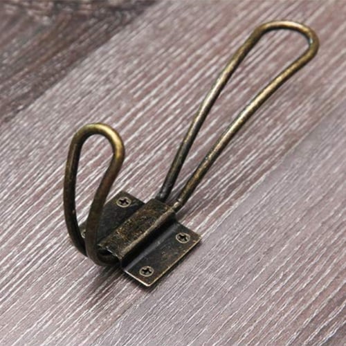 Wall Mounted Antique Coat Hooks 10 Vintage Double Layer Hangers With Large S Hard Industrial Heavy Duty Hook Set Wall Mounted Antique Coat Hooks 10, Antique Coat Hooks For Wall