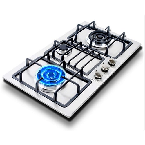 Alloy Gas Stove Silver Metal Rotary Switch Kitchen Tool Cooker Control Knobs 