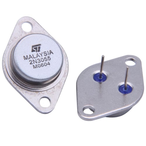 Transistor 2N3055 A-3 15A 60V NPN AF AMPLIFICADOR DE POTENCIA DE Audio  nuevo y original トランジスタ 2N3055 TO-3 15A 60V NPN AF 5個