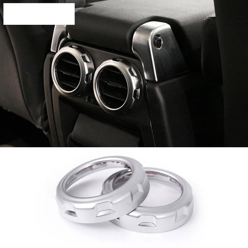 For Discovery 4 LR3 Range Rover Sport 2009-2016 Accessories Car ABS Rear Air Outlet Vent Ring Frame Trim 