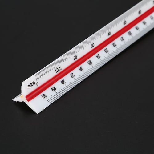 Maped Accessories Map Scale Ruler 1/100 1/200 1/250 1/300 1/400 1/500