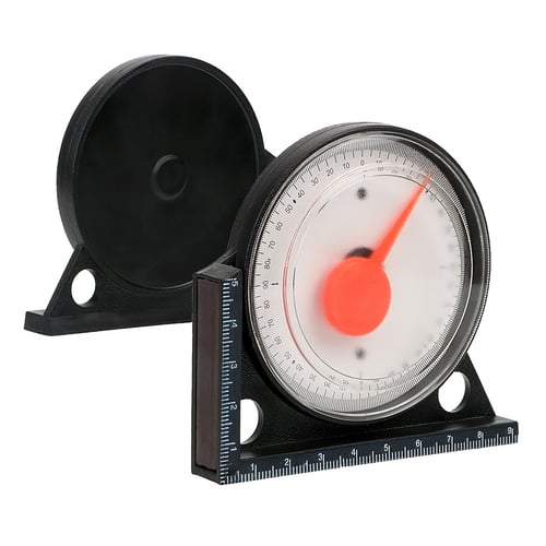 1x Magnetic Protractor Angle Finder Tilt Level Inclinometer Measure Clinometer 