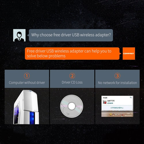 comfast wifi adapter not working windows 10