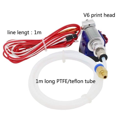 Hotend J-head Wade V6 Within PTFE extruder For 1.75 mm Reprap 3D printer parts 