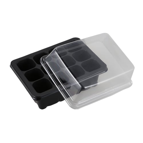 Germination Seed Starter Tray Seed Box Flower Plant Pot For Home Office Decor, 