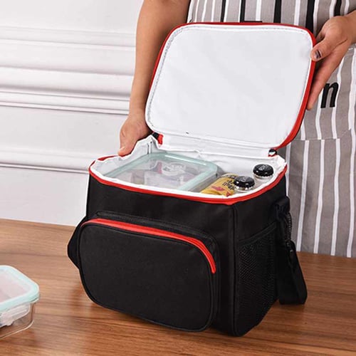 Insulated Food Lunch Bag Tote Thermal Lunch Box Thermos Cooler for Women Men 