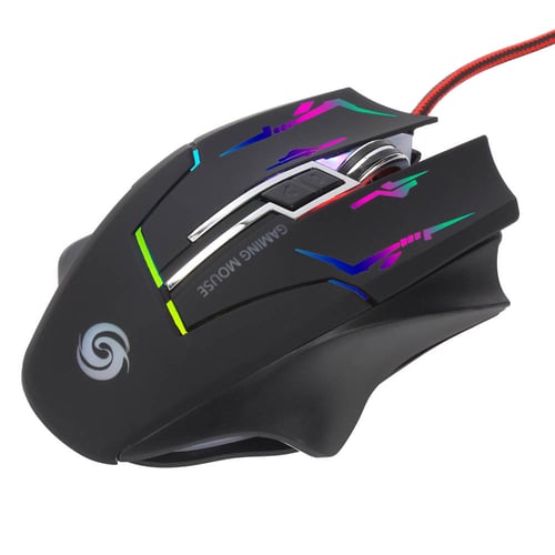 Hot 6D Wired LED Optical USB 3200 DPI Pro Gaming Game Mouse Mice For Laptop PC 