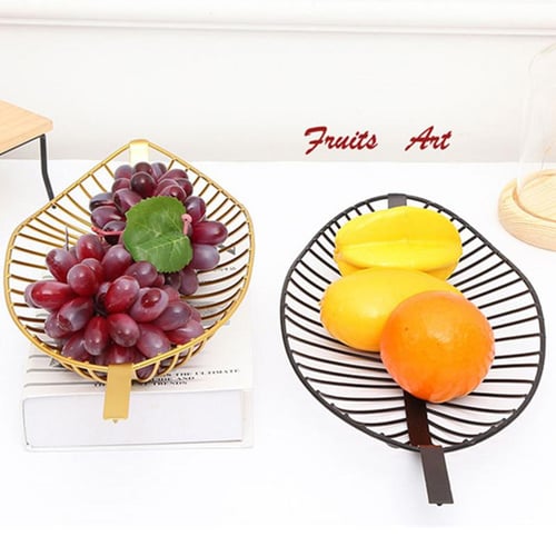 Details about   Iron Fruit Basket  Snack Food Tray Table Containing Nordic Decor Home Ornaments 