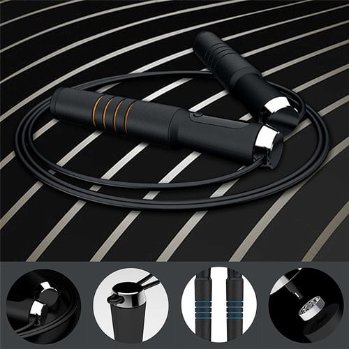 TOOGOO Smart Bluetooth Jump Rope Cross Fit Digital Calorie Speed Counter Jump Ropes for Exercise Alarm Reminder Weight Setting#294088 