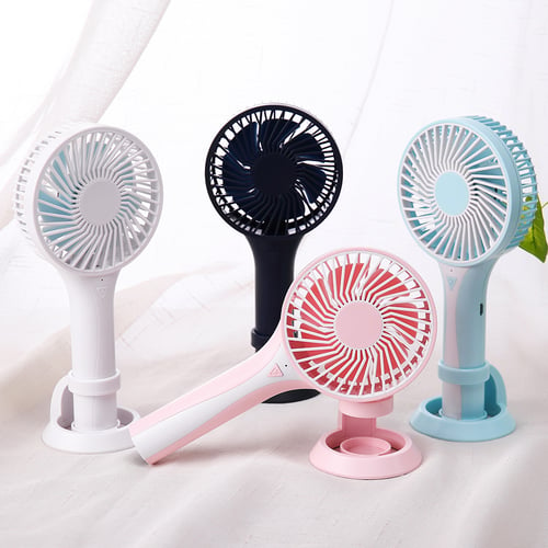 New Mini Portable USB Rechargeable Hand Held Air Conditioner Summer Cooler Fan 