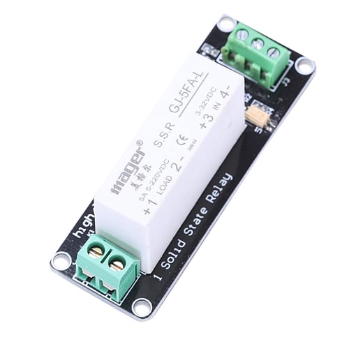 1 Channel SSR Solid State Relay High-low Trigger 5A 3-32V For Arduino Uno R3 