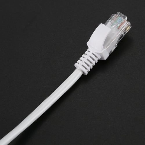 5 x 1m RJ45 Ethernet Cat5e Network Cable LAN Router Internet Patch Lead 