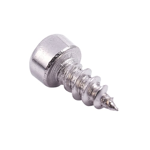 M2x10mm Stainless Steel Hex Drive Head Cap Self Tapping Drilling Screws 50pcs
