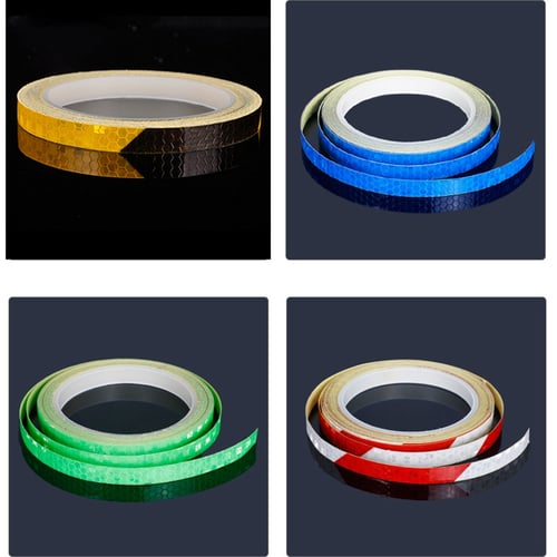 Reflective Tape Stickers Fluorescent MTB Bike Bicycle Tape F Adhesive C2W5 