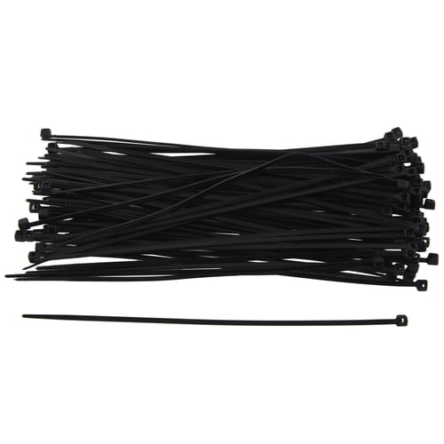 HOT 100x 100mm/150mm/200mm Self-Locking Nylon Plastic Cable Wire Zip Tie Cord 