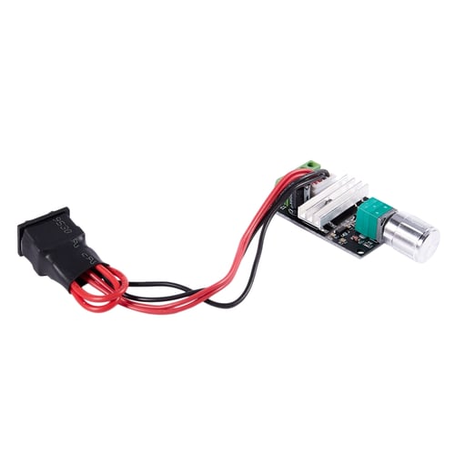 DC Motor Speed Controller 6V12V24V 3A PWM Forward Reverse Function With Switch 