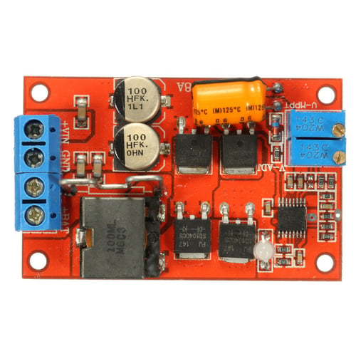 Solar Panel Regulator 5A MPPT Controller Battery Charging 9V 12V 24V Auto Switch